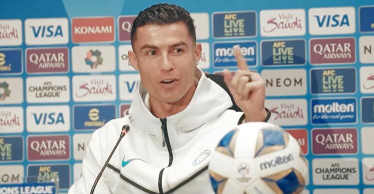 রোনালদোর মুখে ‘ইনশাআল্লাহ’ (ভিডিও)