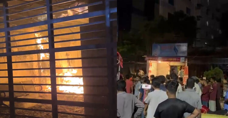 চট্টগ্রামে বন্ধ থাকা সেন্ট্রাল হাসপাতালে আগুন