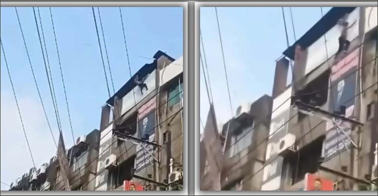 চট্টগ্রামে ভবন থেকে লাফ দিয়ে যুবকের আত্মহত্যার চেষ্টা