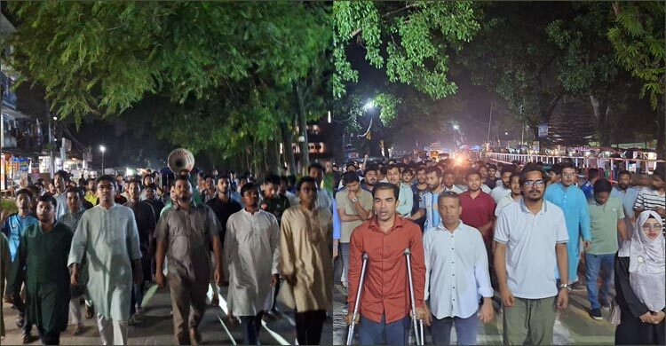 চবিতে ছাত্রদল-শিবিরের পাল্টাপাল্টি স্লোগান