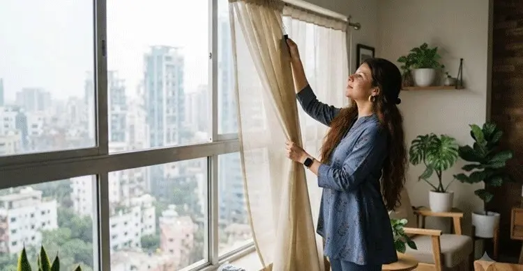 পর্দা না ধুয়েও পরিষ্কার রাখবেন যেভাবে