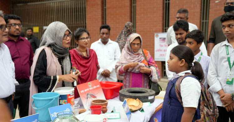 ডেঙ্গুর ঝুঁকিপূর্ণ ওয়ার্ডে ডিএনসিসির মশক নিধন অভিযান শুরু