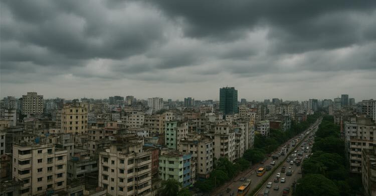 আজকের আবহাওয়া: আকাশ মেঘলা থাকতে পারে ঢাকায়