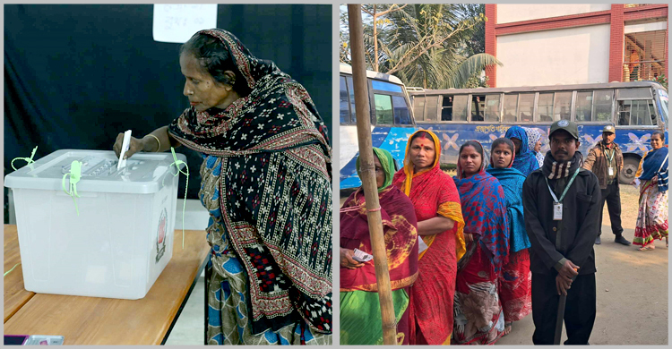 ঢাকায় ভোটার উপস্থিতি কম