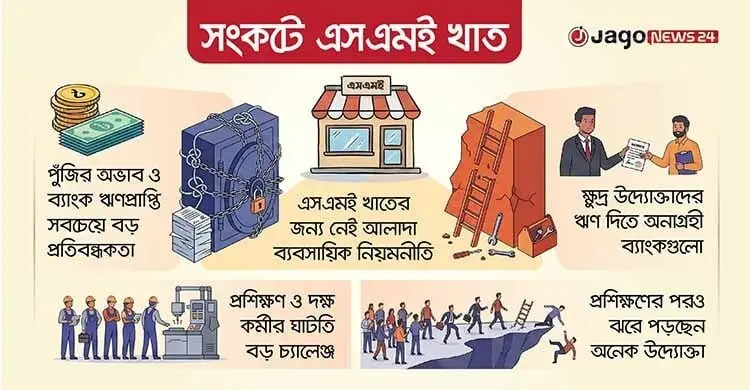 ঋণ ও নীতি সংকটের পুরোনো বৃত্তে কোটি এসএমই উদ্যোক্তা