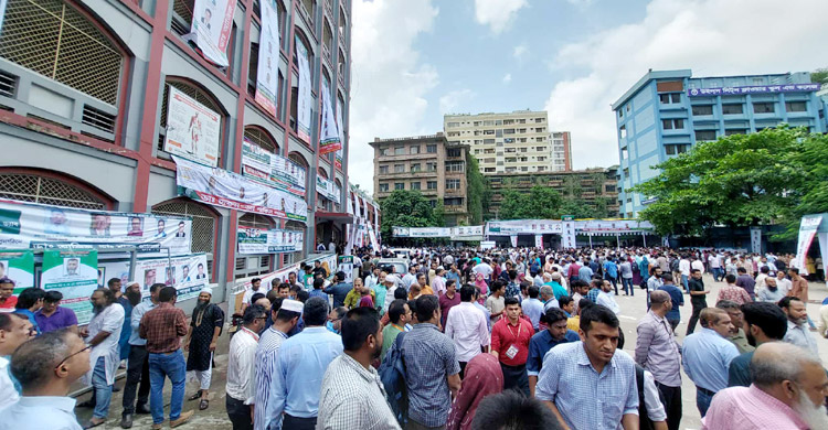 ড্যাবের ভোটগ্রহণ চলছে
