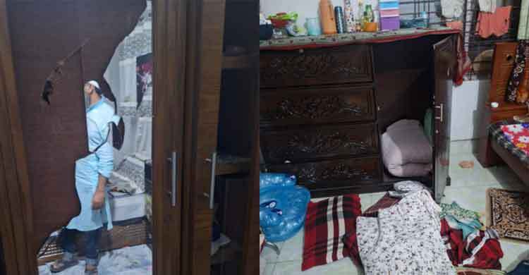 কুমারখালীতে চাঁদার দাবিতে প্রবাসীর বাড়ি ভাঙচুর-লুটপাট