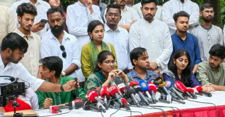 ‘স্বতন্ত্র শিক্ষার্থী ঐক্য’ প্যানেলের নেতৃত্বে উমামা-সাদী