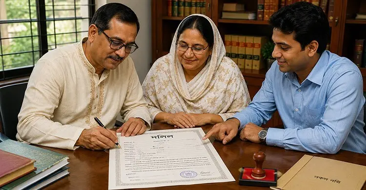 সন্তানকে সম্পত্তি দান করেও জীবদ্দশায় ভোগ করতে পারবেন পিতা-মাতা