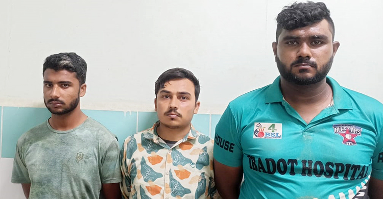 ডিবি পুলিশ পরিচয়ে যুবককে অপহরণ, গ্রেফতার ৩