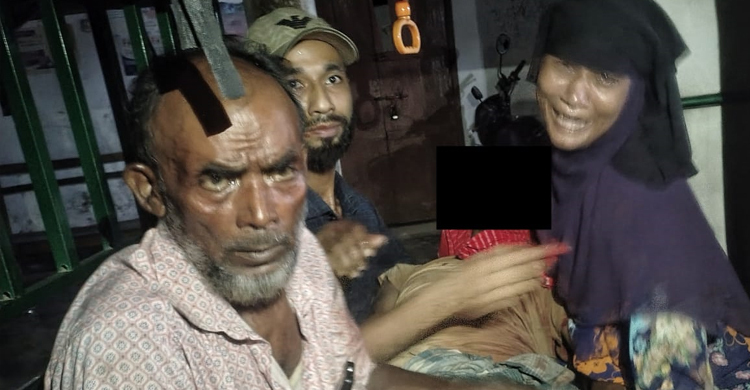 চাঁদপুরে মোটরসাইকেলের ধাক্কায় প্রাণ গেলো বৃদ্ধের, আহত ৩