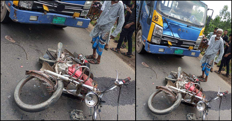 মোটরসাইকেল-পিকআপ সংঘর্ষে প্রাণ গেলো দুই ভাইয়ের