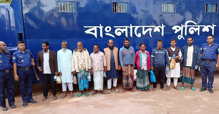 দিনাজপুরে বিএনপি-জামায়াতের ১৫ নেতাকর্মী গ্রেফতার