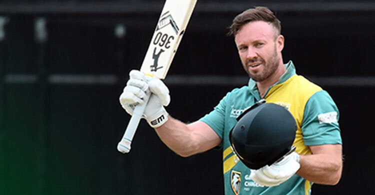 এবার ৩৯ বলে ঝোড়ো সেঞ্চুরি ডি ভিলিয়ার্সের