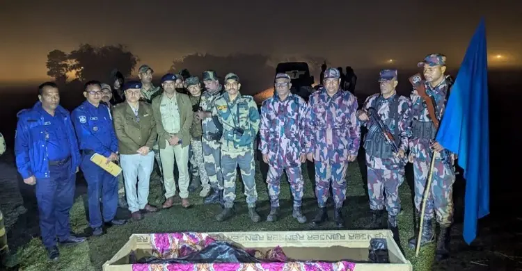 পাটগ্রামে বিএসএফের গুলিতে নিহত যুবকের মরদেহ হস্তান্তর