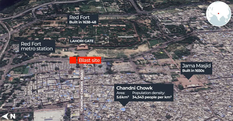 India invokes anti-terror law after 13 killed in Delhi blast