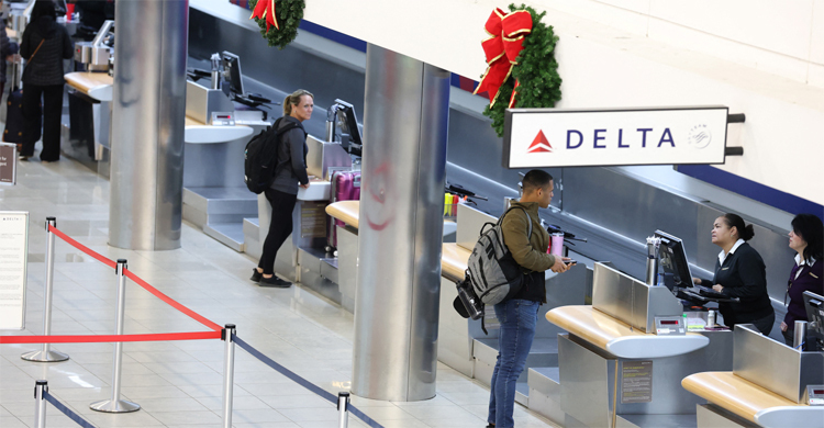 ডেভিন ঝড়ের প্রভাবে যুক্তরাষ্ট্রে দেড় হাজারের বেশি ফ্লাইট বাতিল