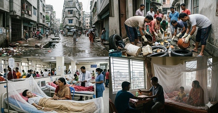 বর্ষা এলেই বাড়ে ডেঙ্গুর নীরব থাবা