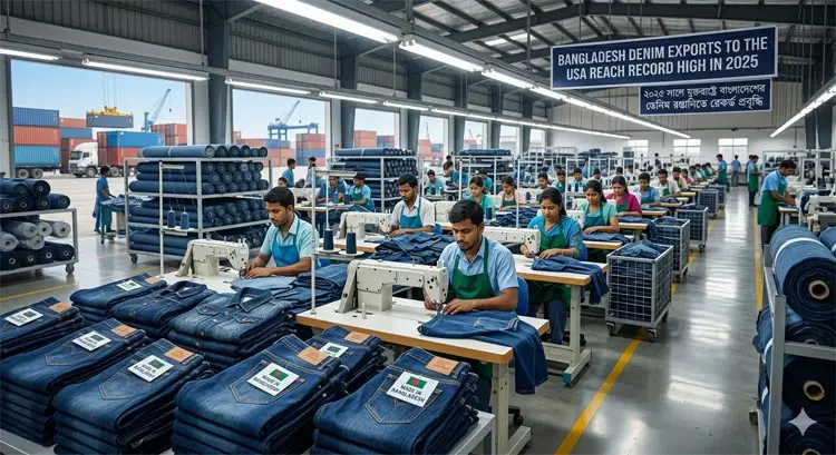 যুক্তরাষ্ট্রে ডেনিম রপ্তানিতে বাংলাদেশের রেকর্ড প্রবৃদ্ধি
