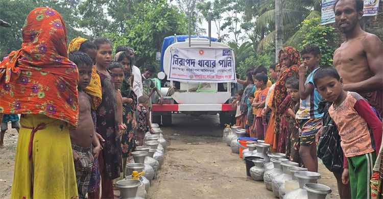 সুবর্ণচরে এক কলস পানির জন্য হাহাকার