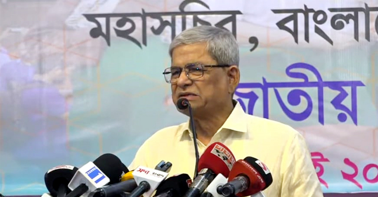 মাথায় খুলি না থাকা শিশুর কথা বর্ণনায় কান্নাজড়িত কণ্ঠ ফখরুলের