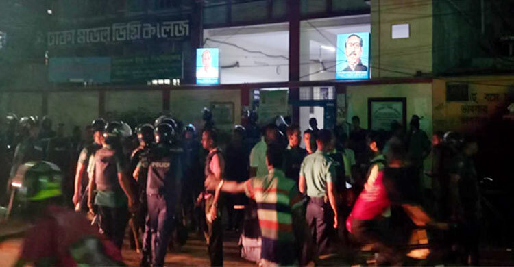 মিরপুরের ঘটনায় পুলিশের দুই মামলা