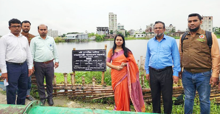 ডেমরায় ৬ কোটি টাকা মূল্যের খাসজমি দখলমুক্ত