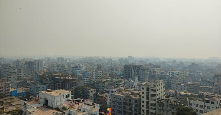ছুটির দিনে ঢাকার বায়ু খুবই অস্বাস্থ্যকর