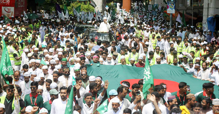 ঈদে মিলাদুন্নবী (সা.) উপলক্ষে রাজধানীতে জশনে জুলুস