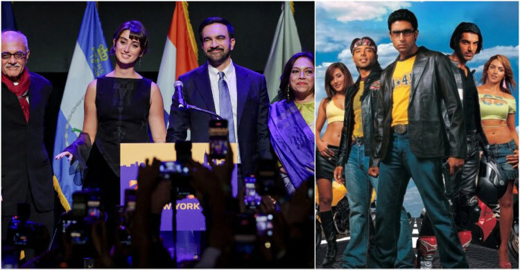 প্রথম মুসলিম মেয়রের বিজয় মঞ্চে বেজে উঠলো ধুম সিনেমার গান