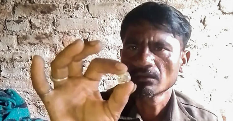 Debt-ridden labourer finds life-changing $100,000 diamond