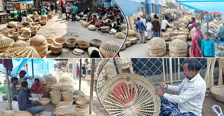 বাঁশ শিল্পে বিষাদের ছায়া