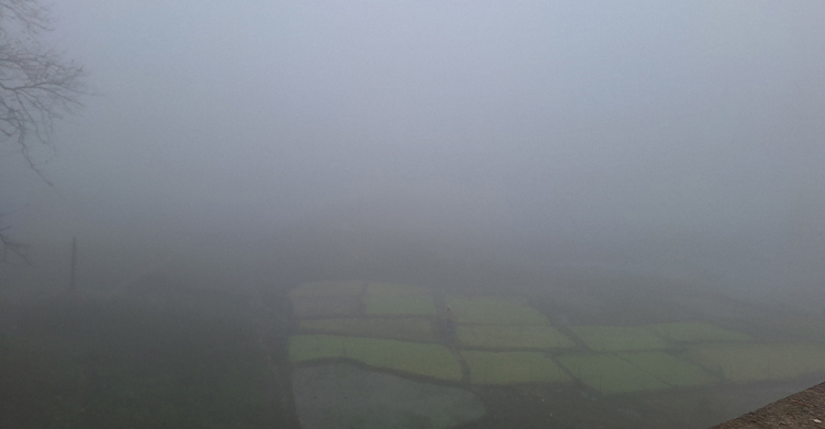 তাপমাত্রা বাড়লেও দিনাজপুরে কনকনে শীত