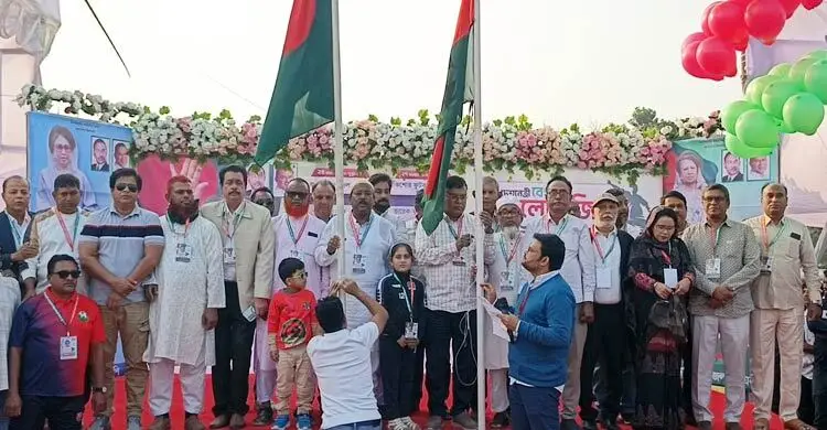 দিনাজপুরে খালেদা জিয়া গোল্ডকাপ ফুটবল টুর্নামেন্টের উদ্বোধন