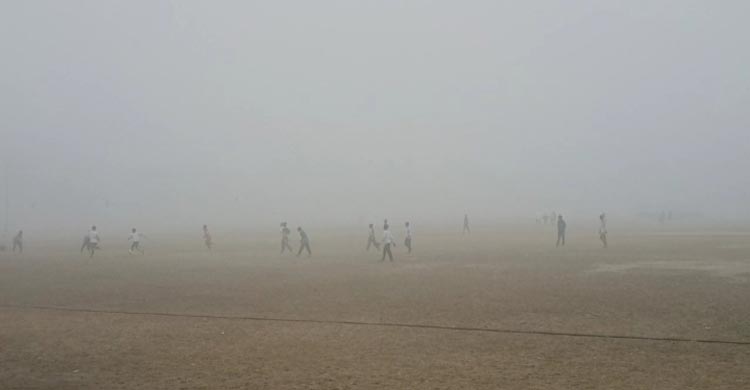 তাপমাত্রা বাড়লেও কুয়াশা ও শৈত্যপ্রবাহে বিপর্যস্ত দিনাজপুর