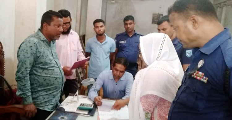 হিলিতে দুই পেঁয়াজের আড়তকে জরিমানা