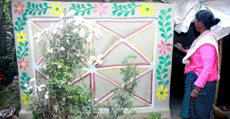 দিনাজপুরে বর্ণিল সাজে খ্রিষ্টান পল্লীগুলো