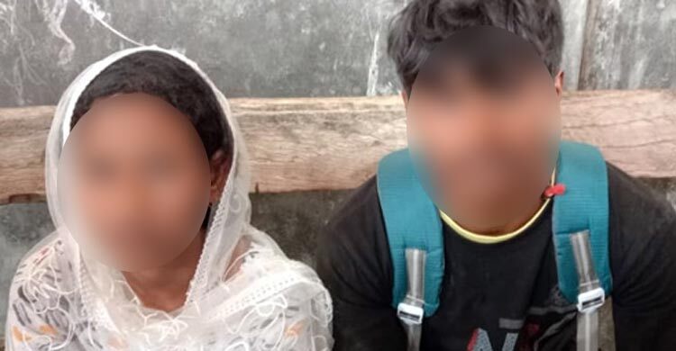 দিনাজপুরে যুবকসহ ভারতীয় তরুণী আটক