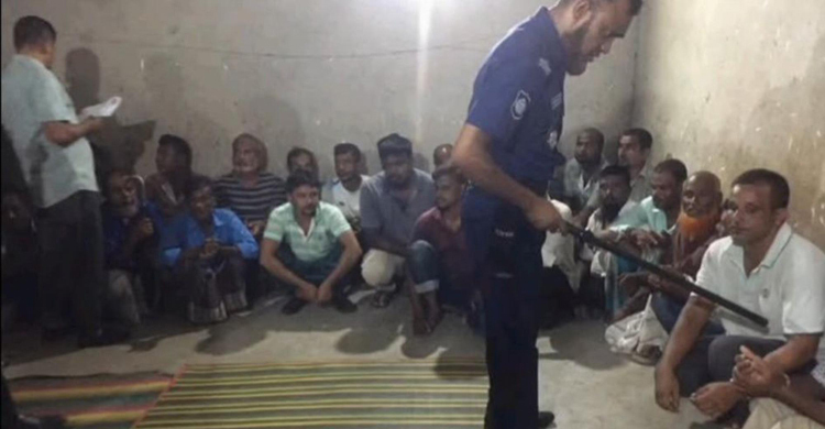 দিনাজপুরে ভ্রাম্যমাণ আদালতের অভিযান, ২৩ জুয়াড়ি কারাদণ্ড