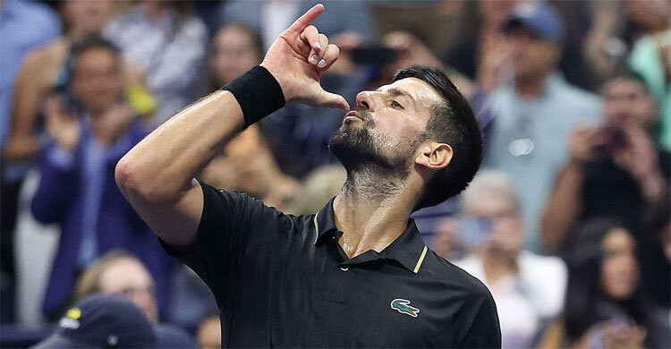 সেমিতে উঠে মেয়ের জন্য নাচলেন জোকোভিচ, মুখোমুখি আলকারাজের