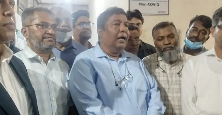 ডা. নাসিরকে দেখতে ঢামেকে জেডআরএফ প্রতিনিধি দল