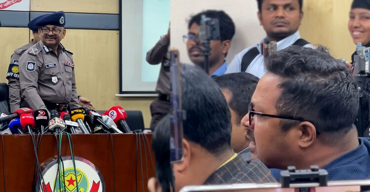 সাংবাদিকদের ওপর পুলিশের হামলা নিয়ে প্রশ্নের জবাব এড়িয়ে গেলেন ডিএমপি কমিশনার