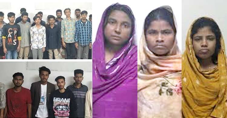 ডেভিল হান্টে মোহাম্মদপুরে নারীসহ গ্রেফতার ২৭