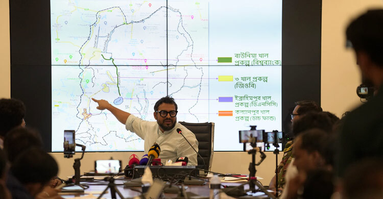 জলাবদ্ধতা নিরসনে ব্লু নেটওয়ার্ক পরিকল্পনা নিয়েছে ডিএনসিসি