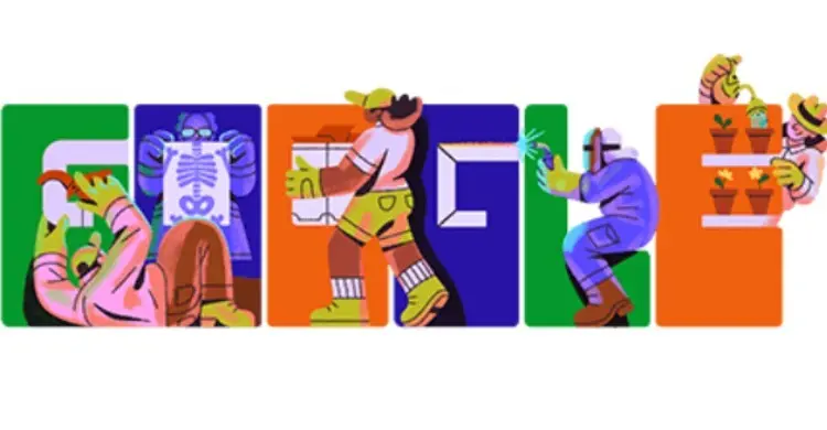মে দিবসে গুগলের ডুডলে উঠে এলো কর্মজীবী মানুষের গল্প