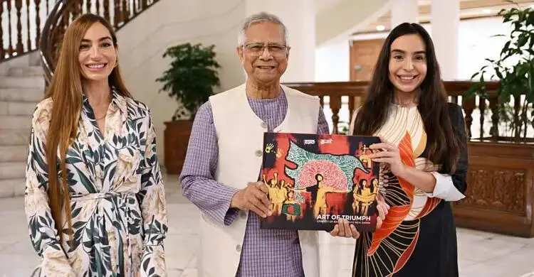 প্রধান উপদেষ্টার সঙ্গে আজারবাইজান প্রেসিডেন্টের কন্যাদের সাক্ষাৎ