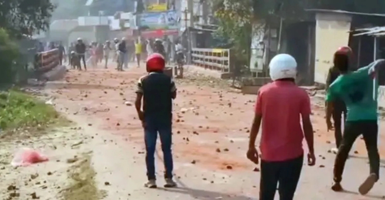 সিরাজগঞ্জে দুই পক্ষের দফায় দফায় সংঘর্ষ, আহত ২৫