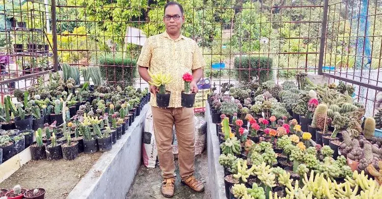 মাদারীপুরে হর্টিকালচার সেন্টারে ২০০ প্রজাতির ক্যাকটাস