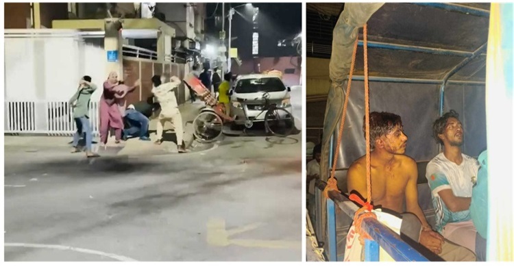 উত্তরায় প্রকাশ্যে দম্পতিকে রামদা দিয়ে কোপালো কিশোর গ্যাং সদস্যরা