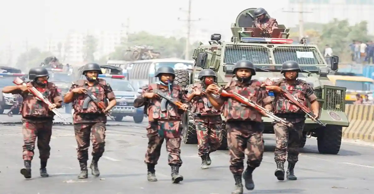 রাজধানী ও আশপাশের এলাকায় ১২ প্লাটুন বিজিবি মোতায়েন